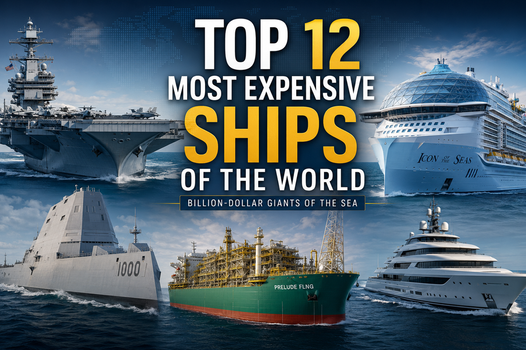 Top 12 Most Expensive Ships in the World: Billion-Dollar Giants of the Sea