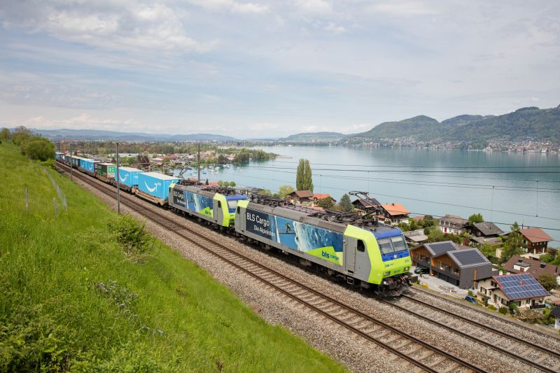 Rhine–Alpine Corridor Milestone: 8,000 Trains Operated by CargoBeamer and BLS Cargo Since 2015