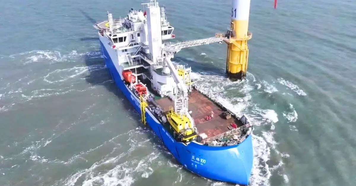 China’s First Purpose-Built Offshore Wind SOVs