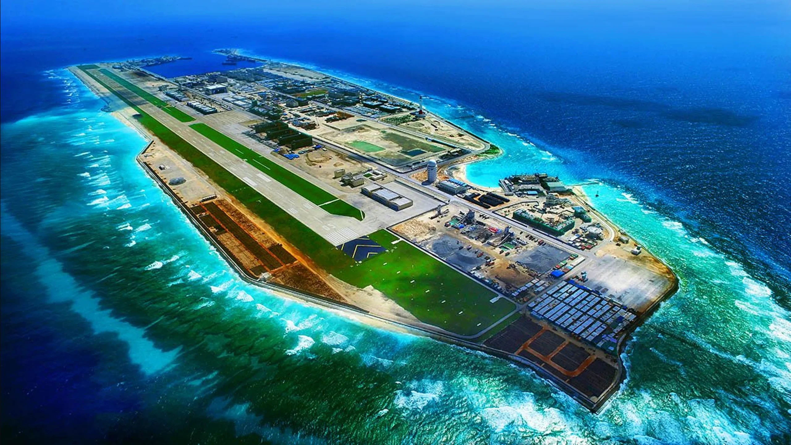 How China Created Brand-New Islands by Dumping Sand into the Ocean for Over a Decade