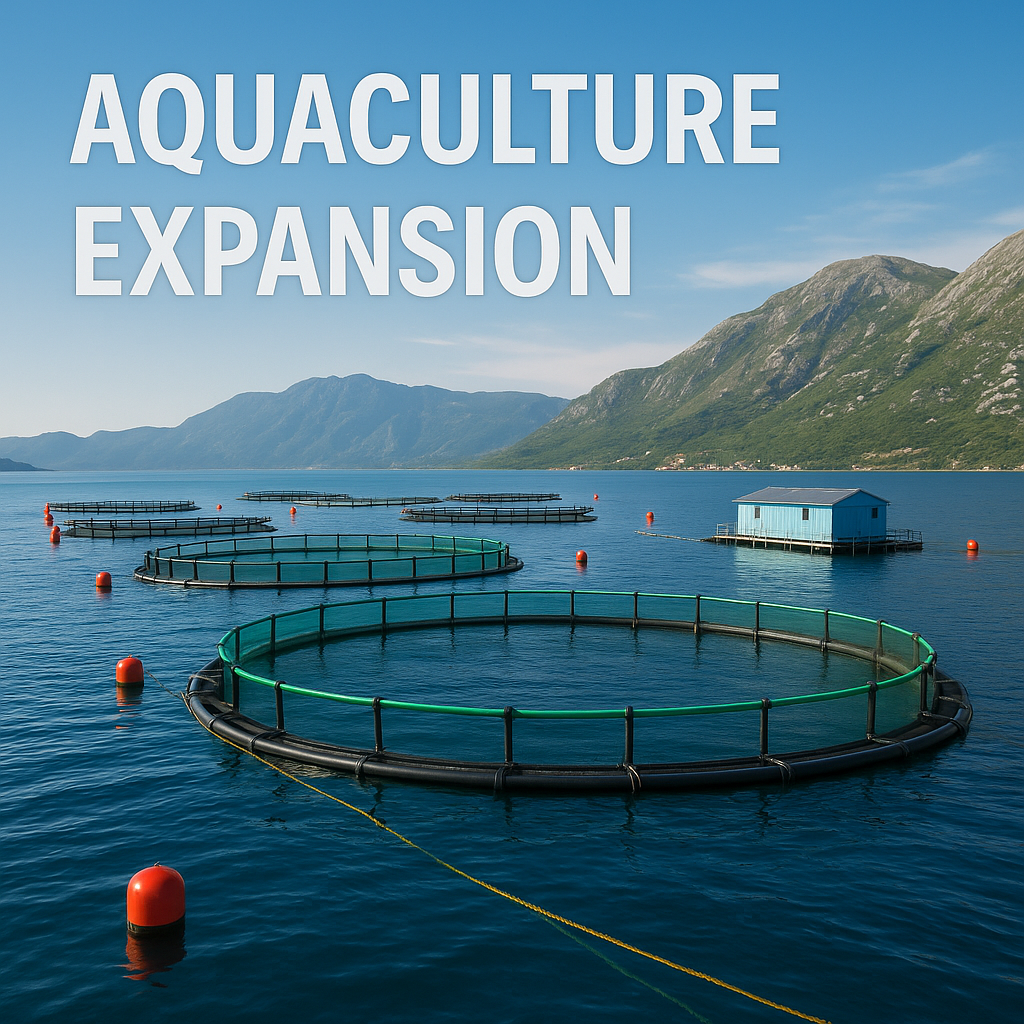 Aquaculture Expansion: Meeting Global Seafood Demand through Farmed Fish