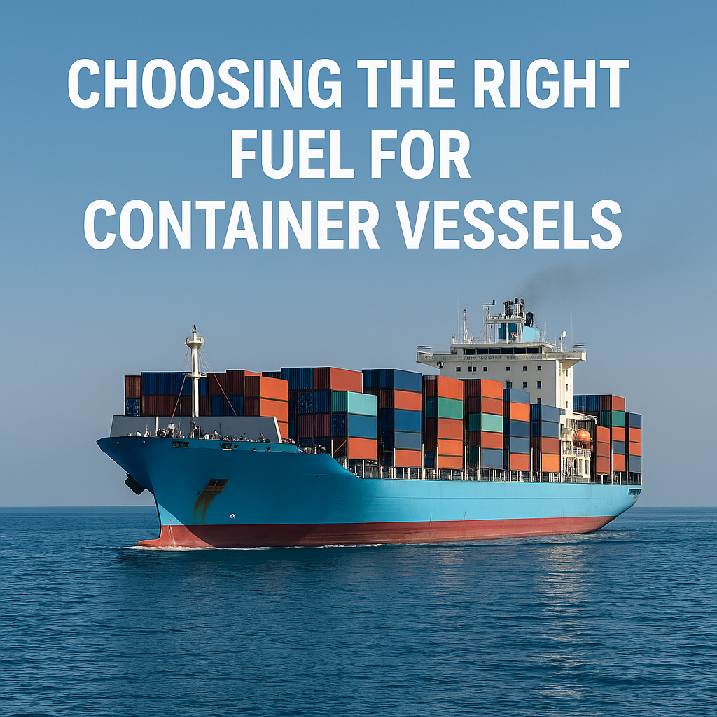 Smart Decision Models: Choosing the Right Fuel for Container Vessels