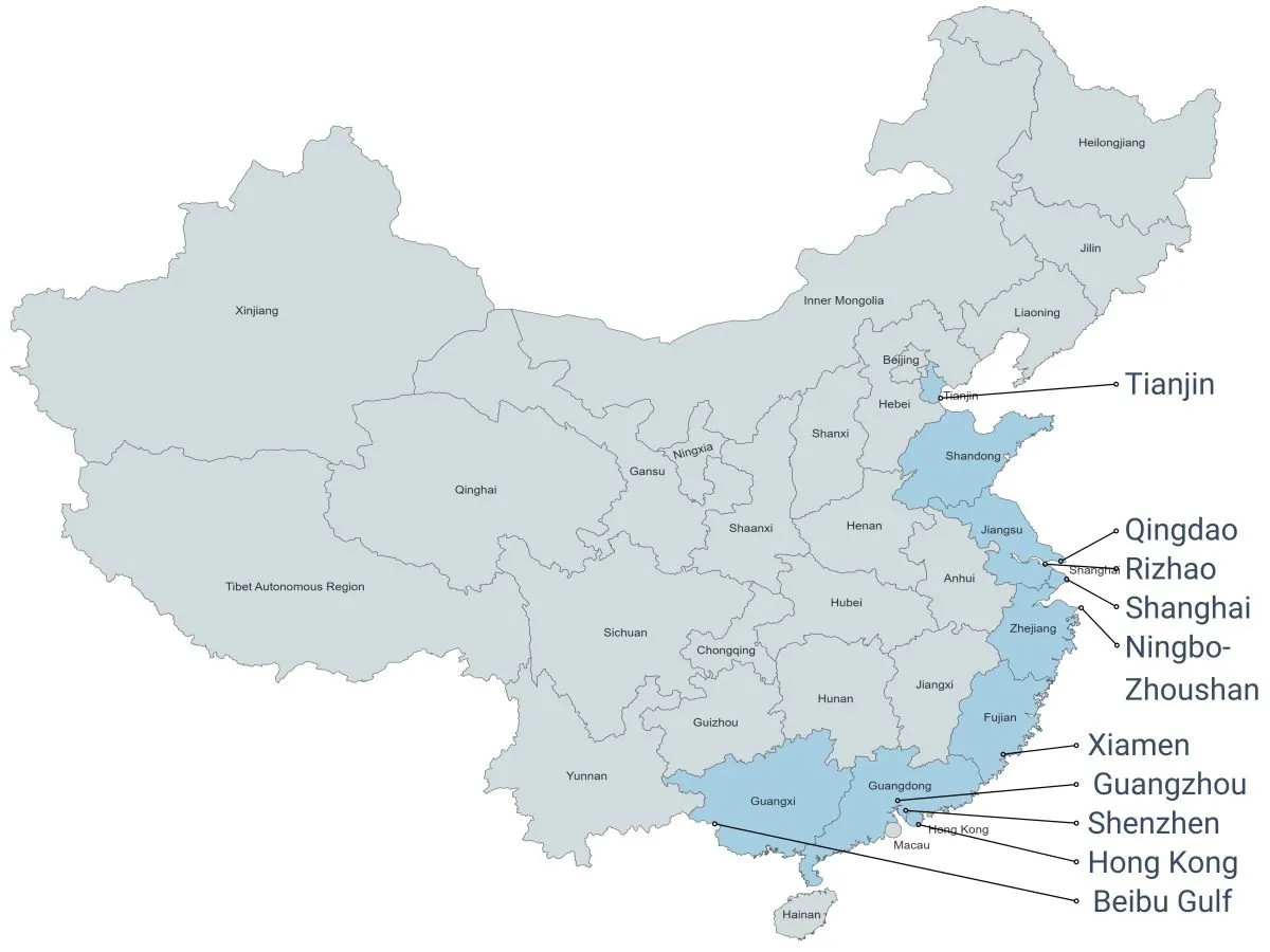 Top 12 Major Ports in China: The Engines of Global Sea Trade