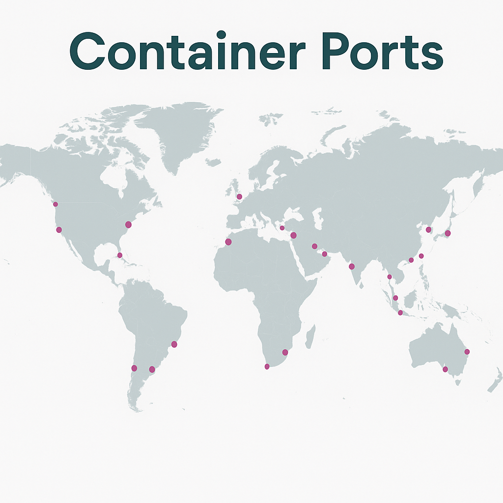 Ranking of the World’s Major Container Ports in 2024