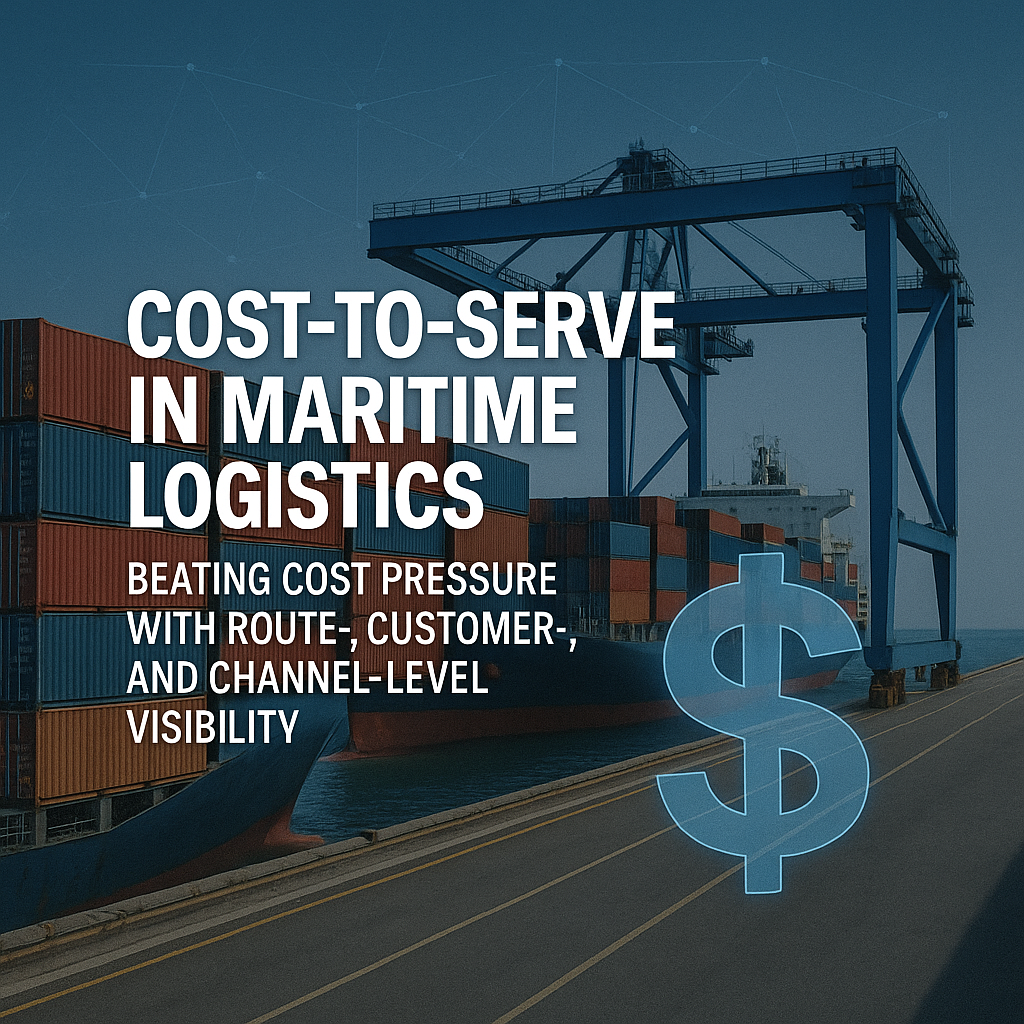 Cost-to-Serve in Maritime Logistics: Beating Cost Pressure With Route-, Customer-, and Channel-Level Visibility