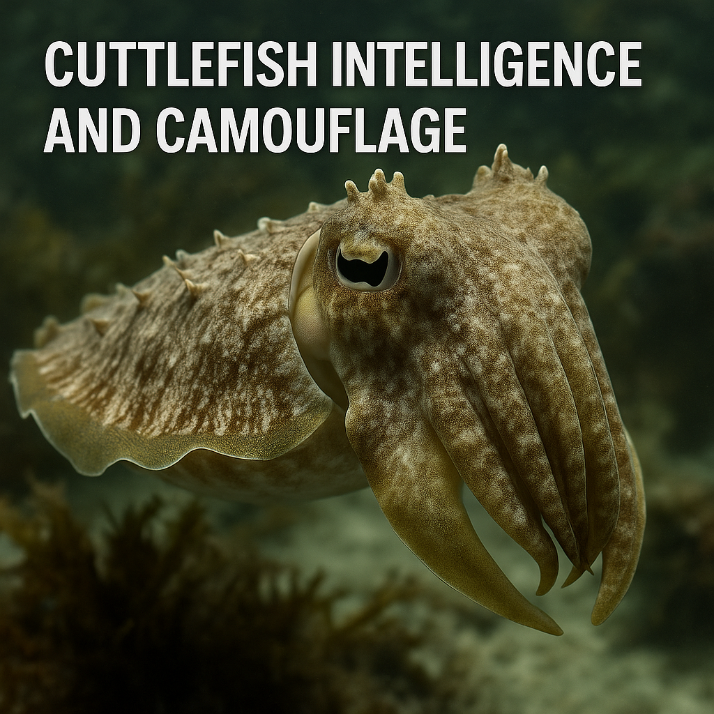 🦑 Cuttlefish Intelligence and Camouflage: Smart Shape-Shifters of the Sea