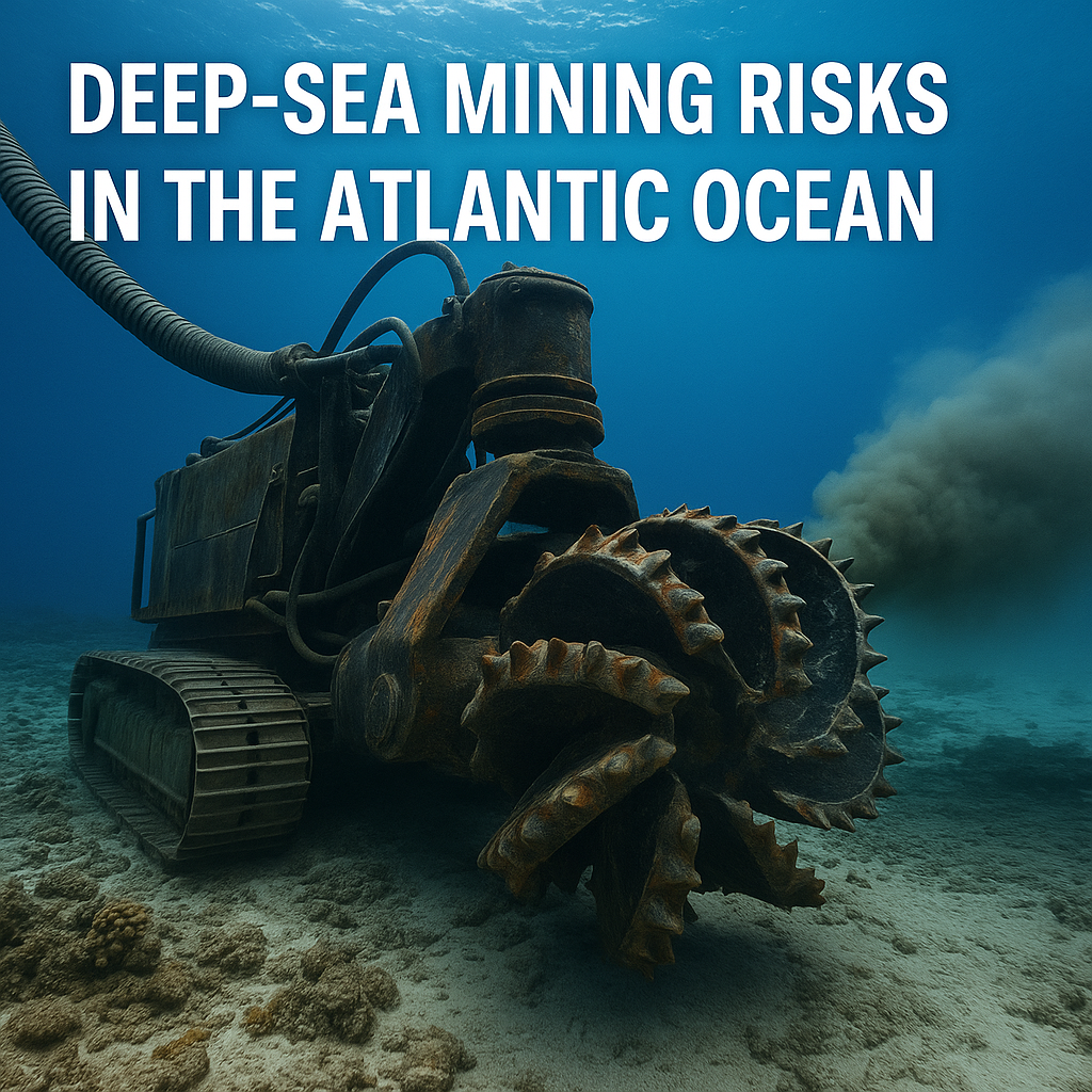 Deep-Sea Mining Risks in the Atlantic Ocean: Environmental Frontiers and Legal Dilemmas