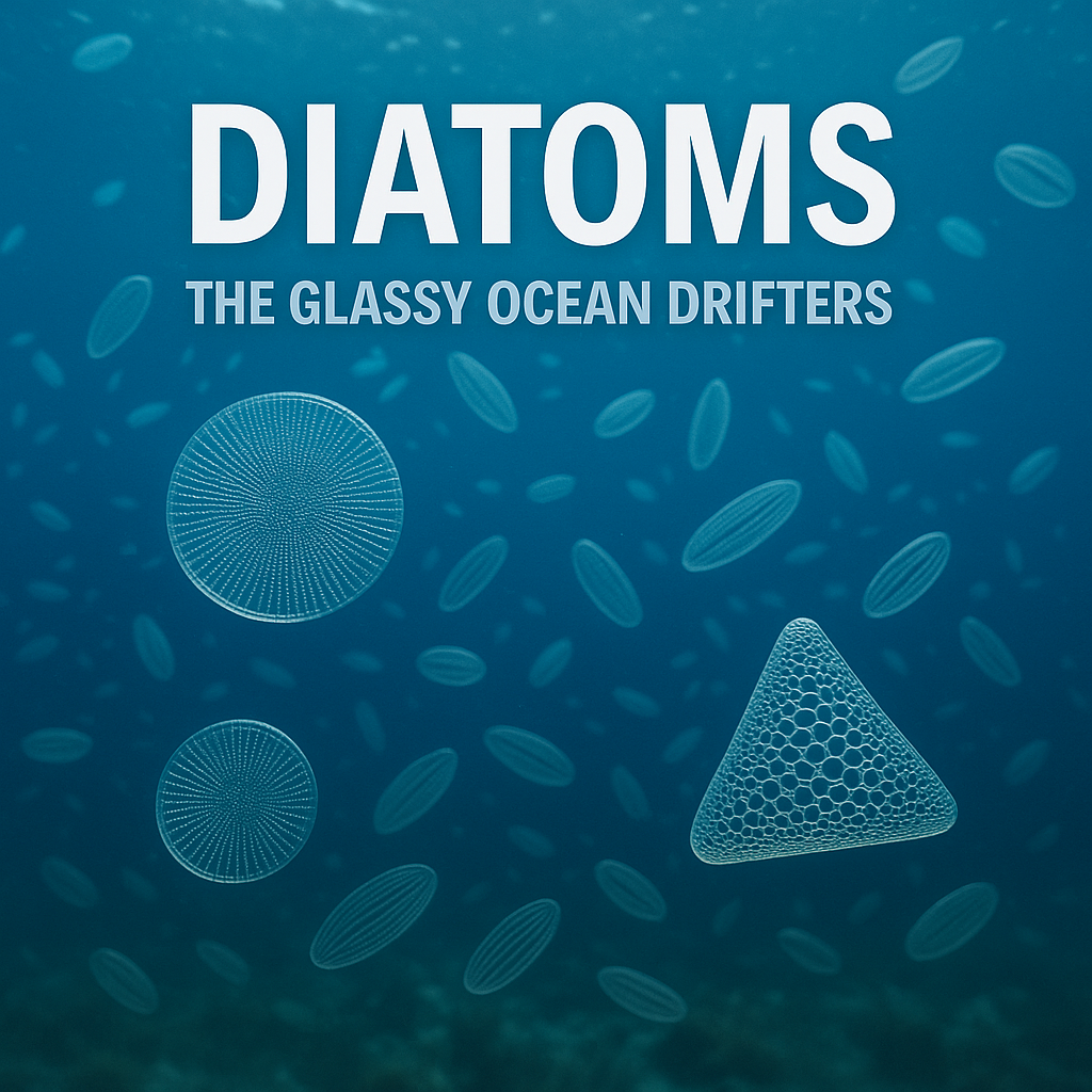 Diatoms: The Glassy Ocean Drifters 🌊