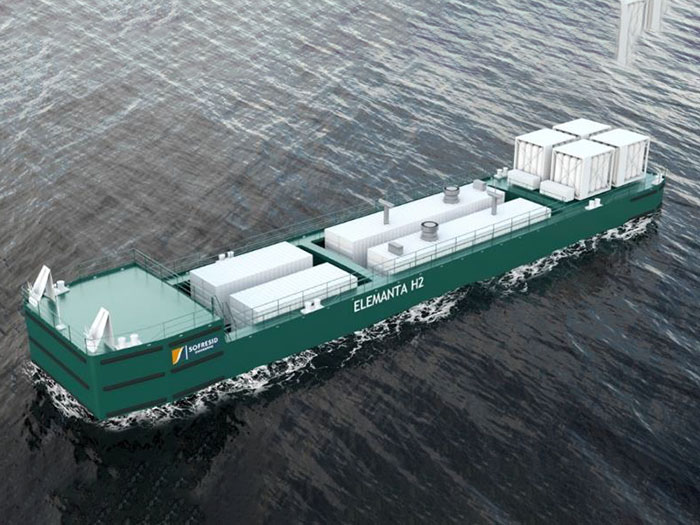 Hydrogen power barge project brings rocket science on board
