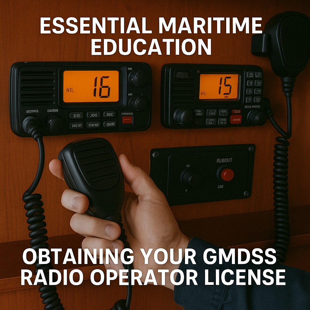 Essential Maritime Education: Obtaining Your GMDSS Radio Operator License ⚓📡