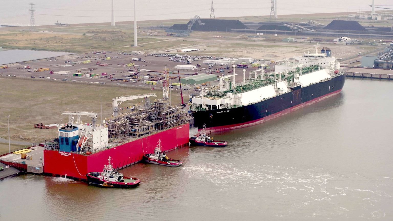 First LNG Tanker Docks At New Dutch Floating Terminal