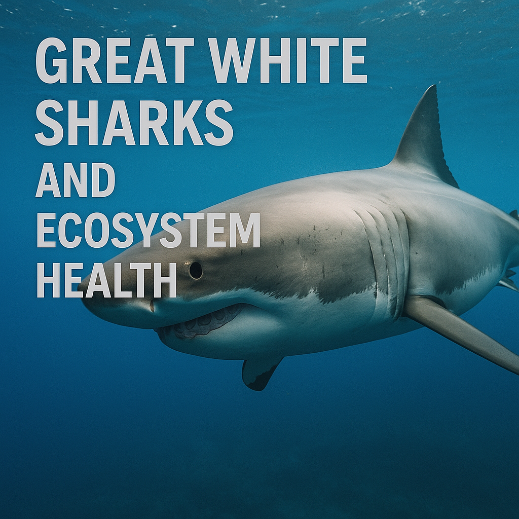 🦈 Great White Sharks and Ecosystem Health: Apex Predators in a Changing Ocean