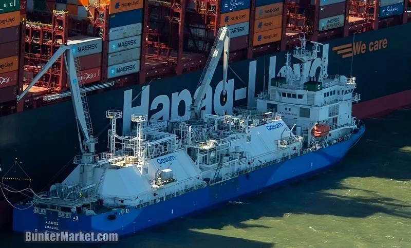 Hapag-Lloyd and ZEMBA’s Biomethane-Fueled Green Shipping Deal
