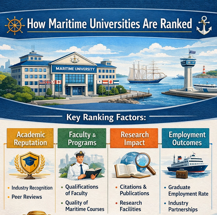 How Maritime Universities Are Ranked: Criteria and Accreditation