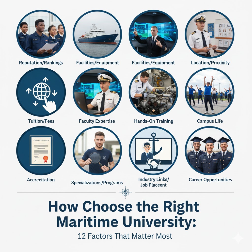 How to Choose the Right Maritime University: 12 Factors That Matter Most