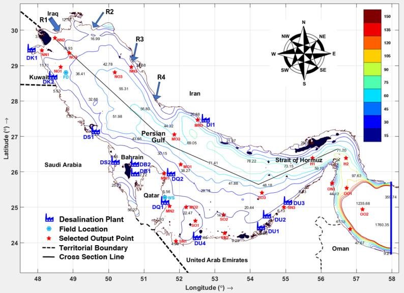 Thermal Pollution in the Persian Gulf from Desalination Plants