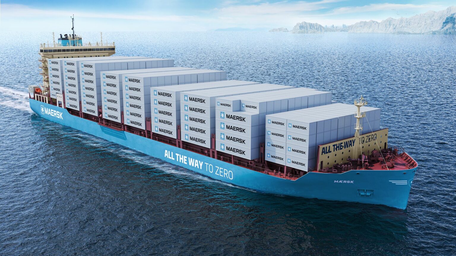 Maersk launches methanol-powered feeder in bold move toward carbon neutrality