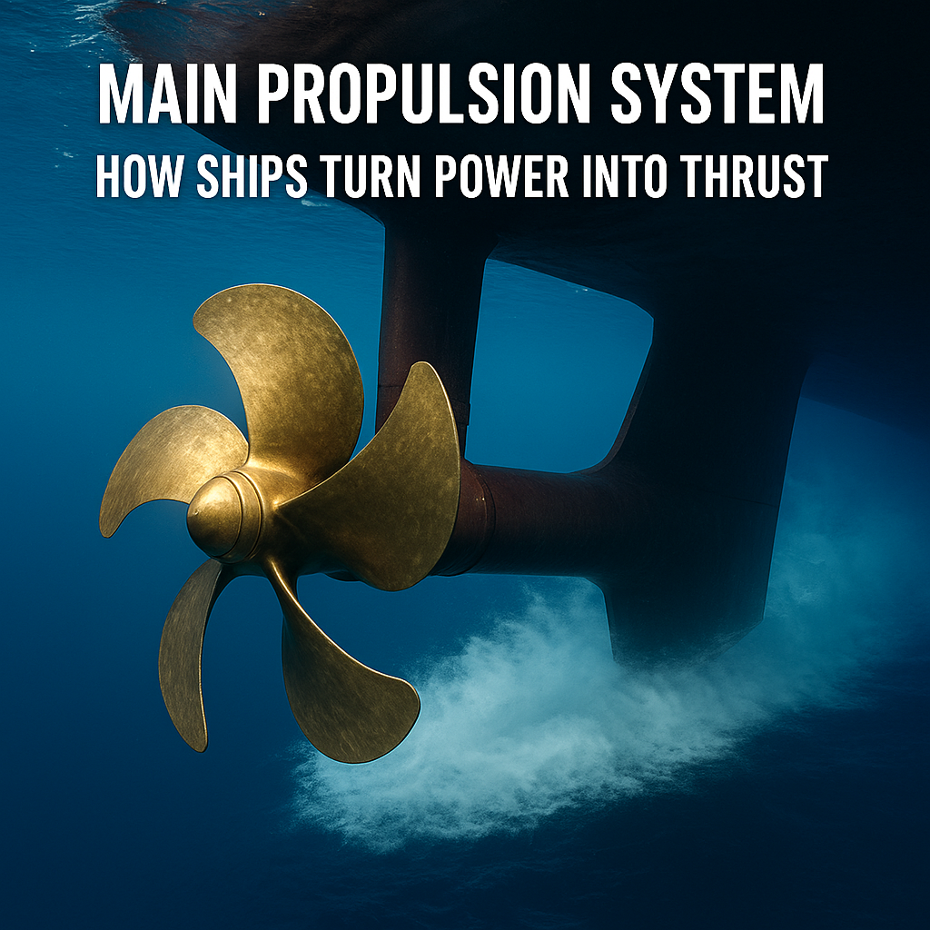 Main Propulsion System: How Ships Turn Power into Thrust