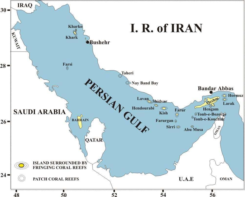 List of islands in the Persian Gulf