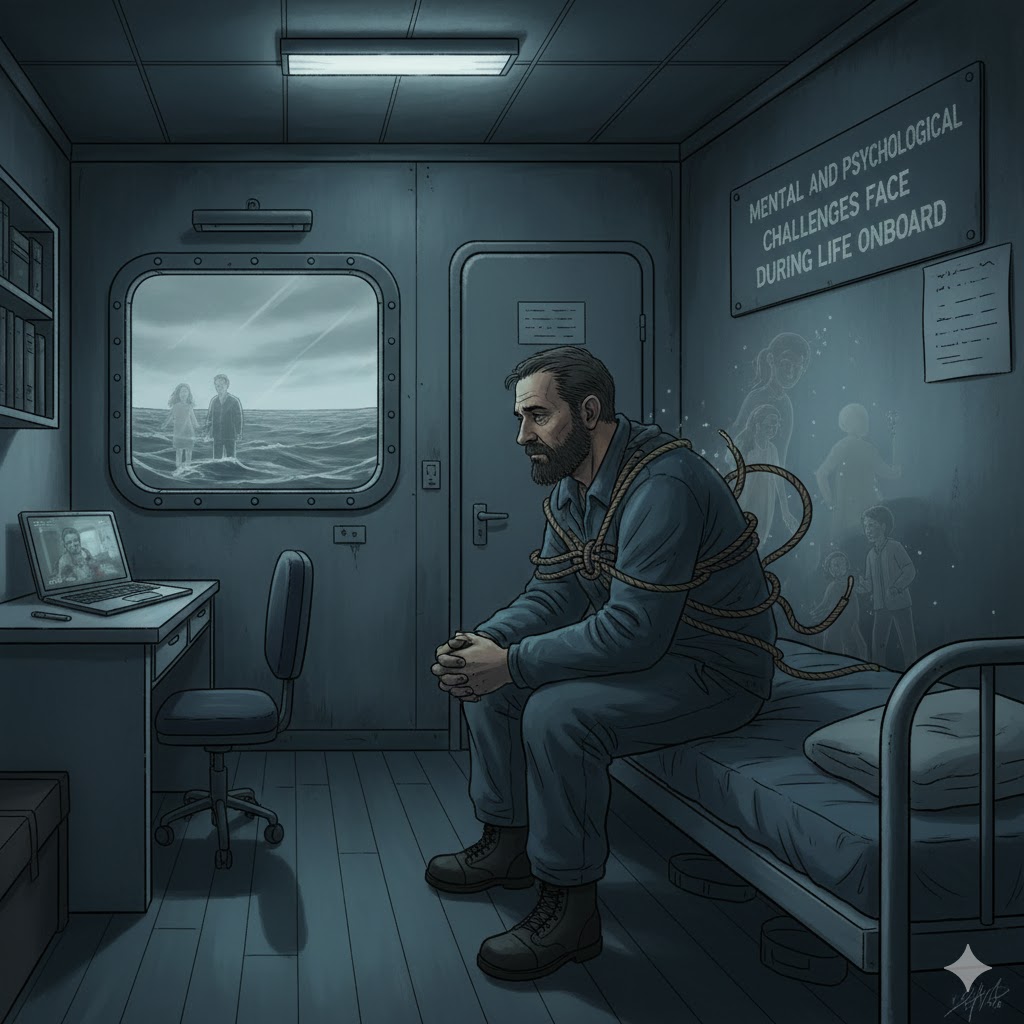 12 Mental and Psychological Challenges Seafarers Face During Life Onboard
