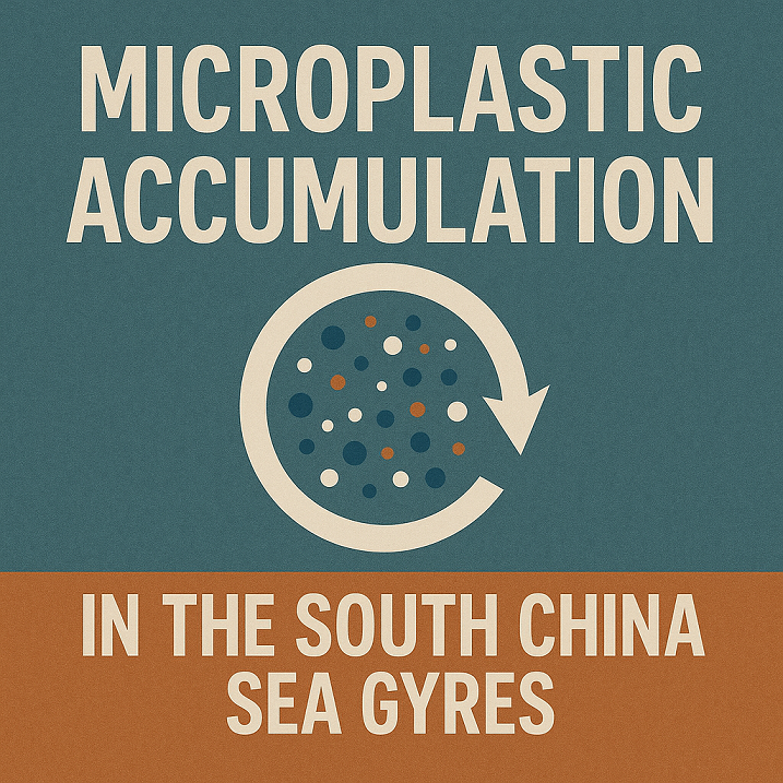Microplastic Accumulation in the South China Sea Gyres