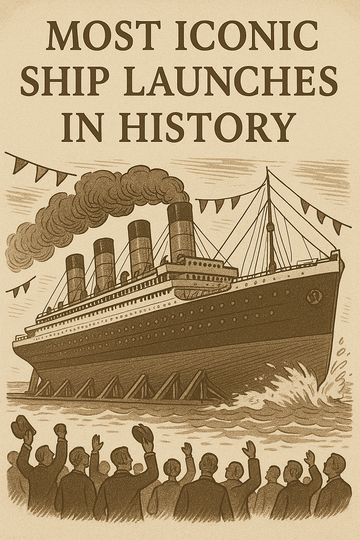 Top 12 Most Iconic Ship Launches in History