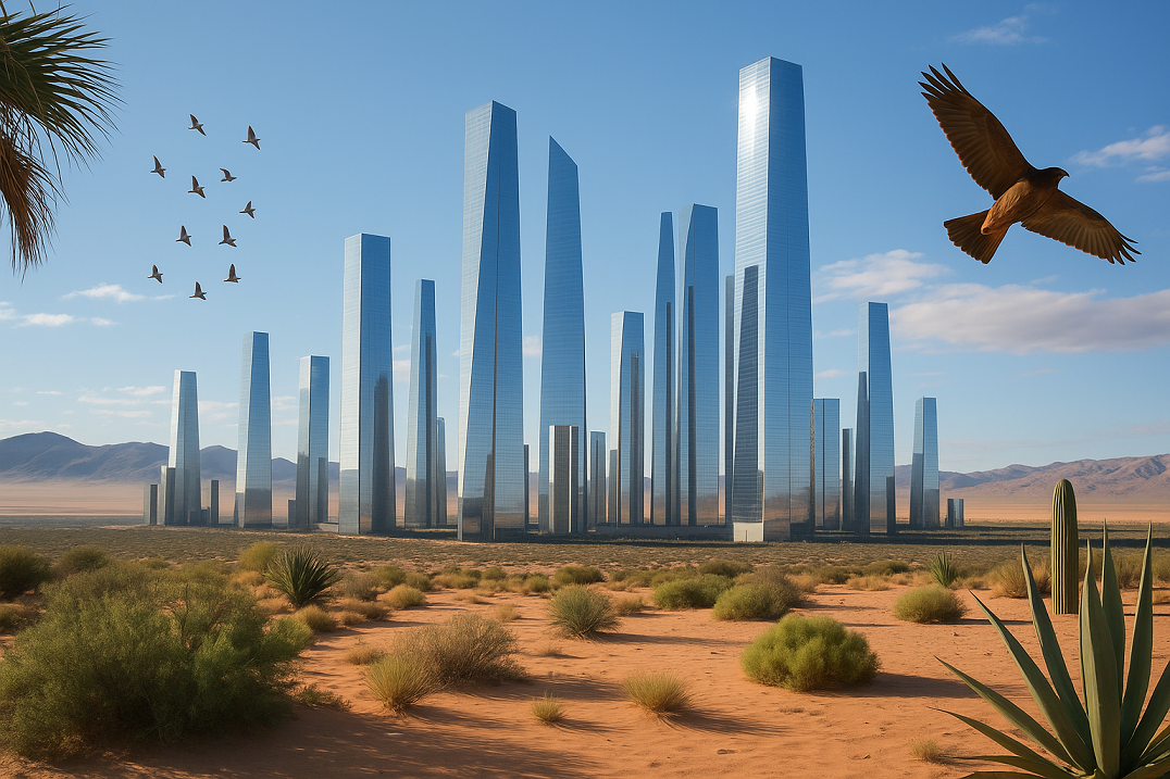 Saudi Arabia to Wipe Out Nature? The Line’s 105-Mile Mirror Wall Threatens Tens of Thousands of Migratory Birds