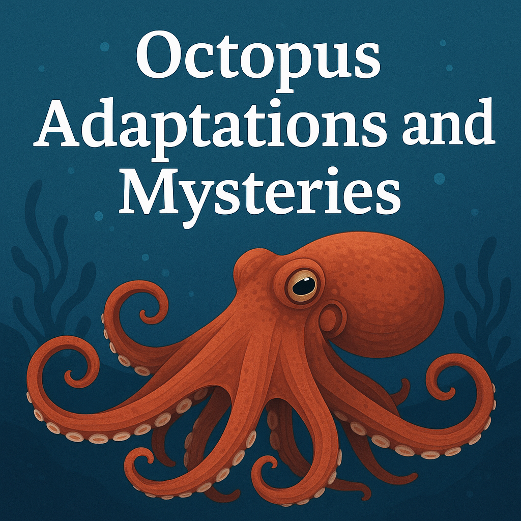 🐙 Octopus Adaptations and Mysteries: Three Hearts, Quick Minds, and the Ocean-Tech Future