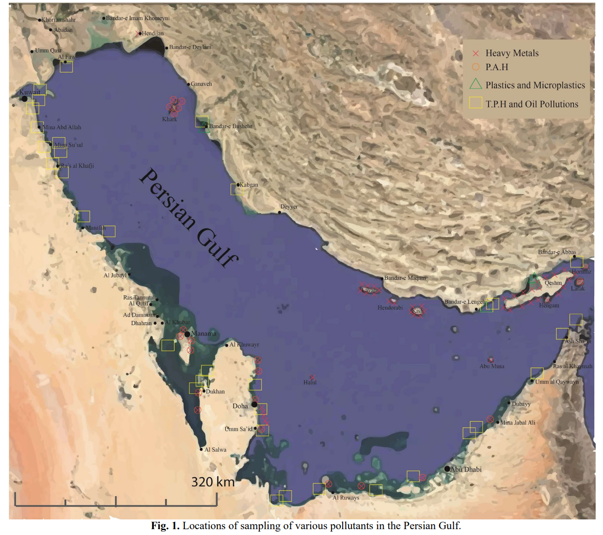 An Overview of Persian Gulf Environmental Pollutions