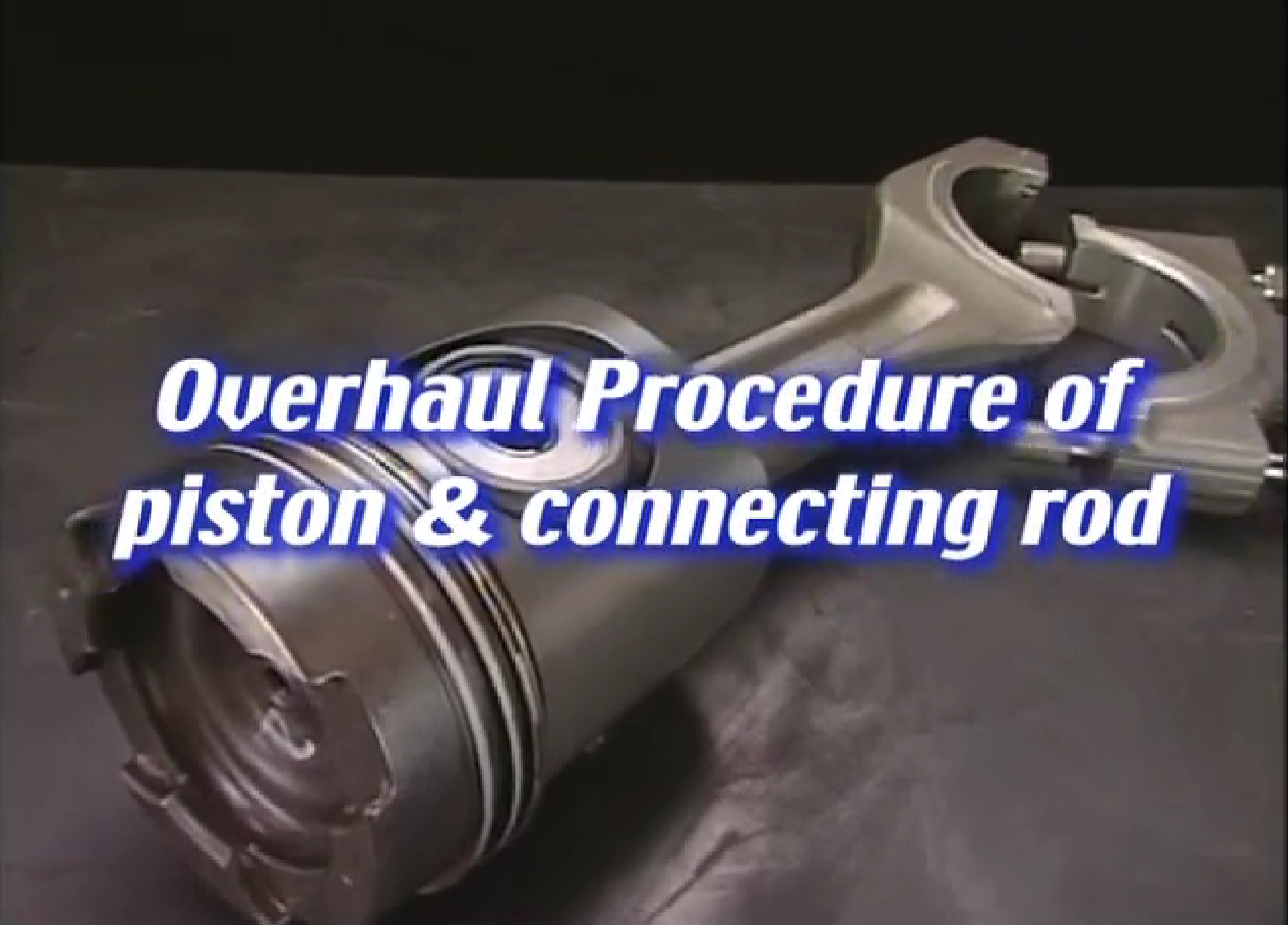 Piston & Connecting Rod Overhaul (with Angle Tightening) in Full Procedure on Marine Diesel Engine