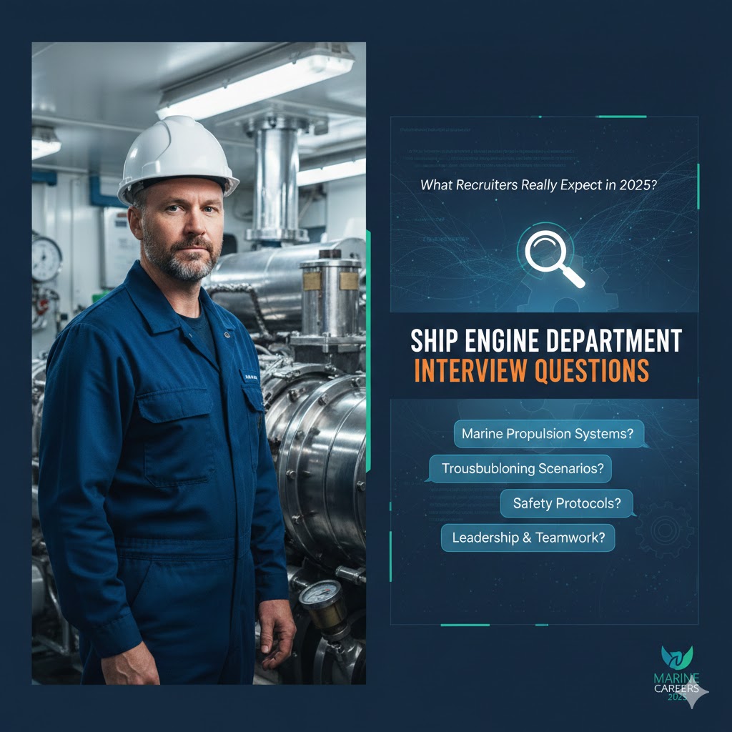 Ship Engine Department Interview Questions: What Recruiters Really Expect in 2025?