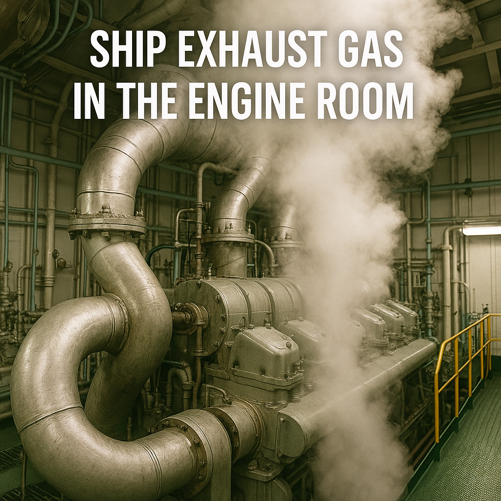 Ship Exhaust Gas & Air Systems in the Engine Room: Ensuring Proper Combustion Air and Exhaust Handling