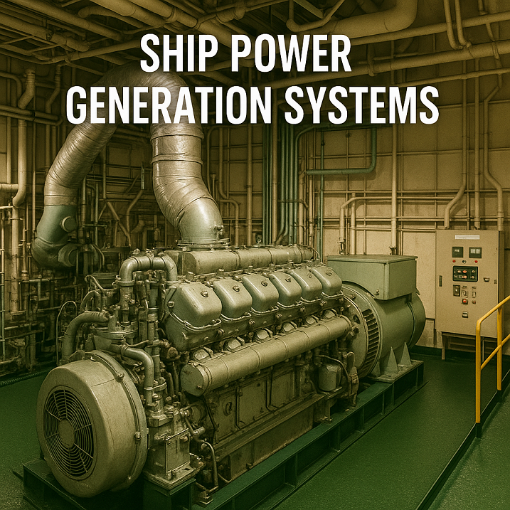 Ship Power Generation Systems: From Diesel Generators to Emergency Power—A Guide ⚡