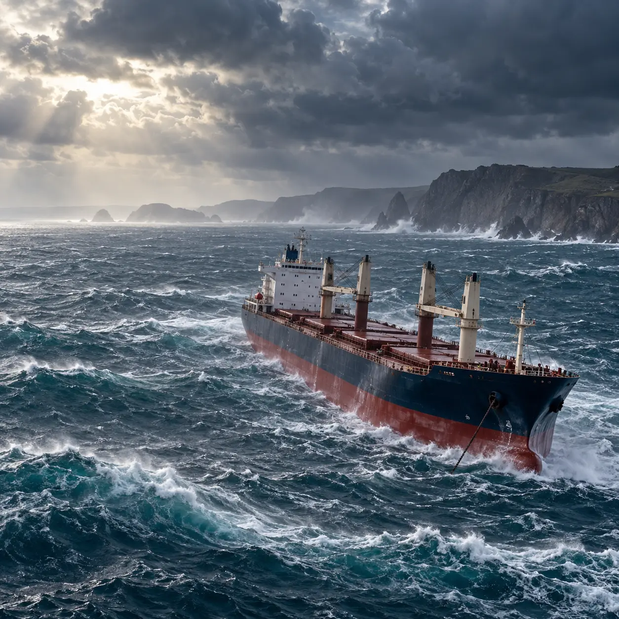 Ship Dragging Anchor in Rough Seas: Why It Happens, How to Recognise It and What Seafarers Must Do