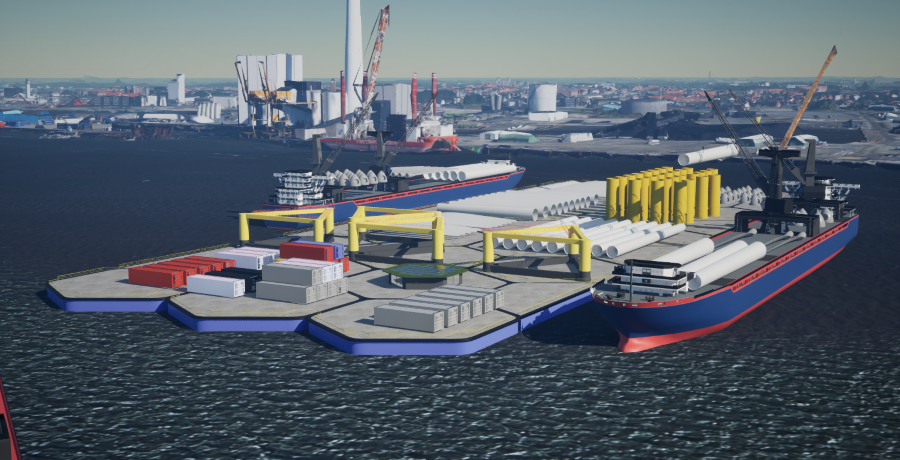 Innovative ‘Smart Hub’ Floating Infrastructure to Address Port Infrastructure Gaps