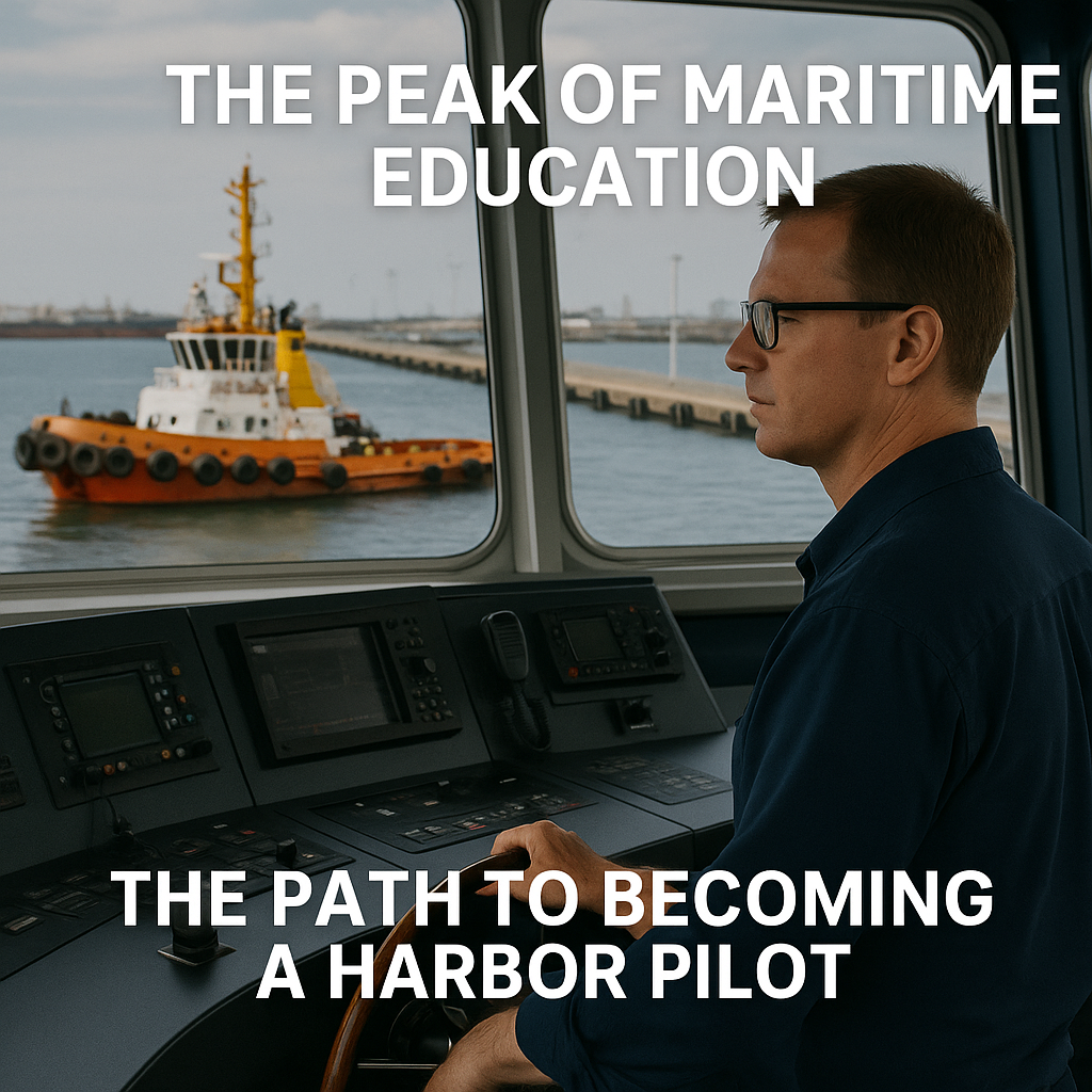 The Peak of Maritime Education: The Path to Becoming a Harbor Pilot ⚓