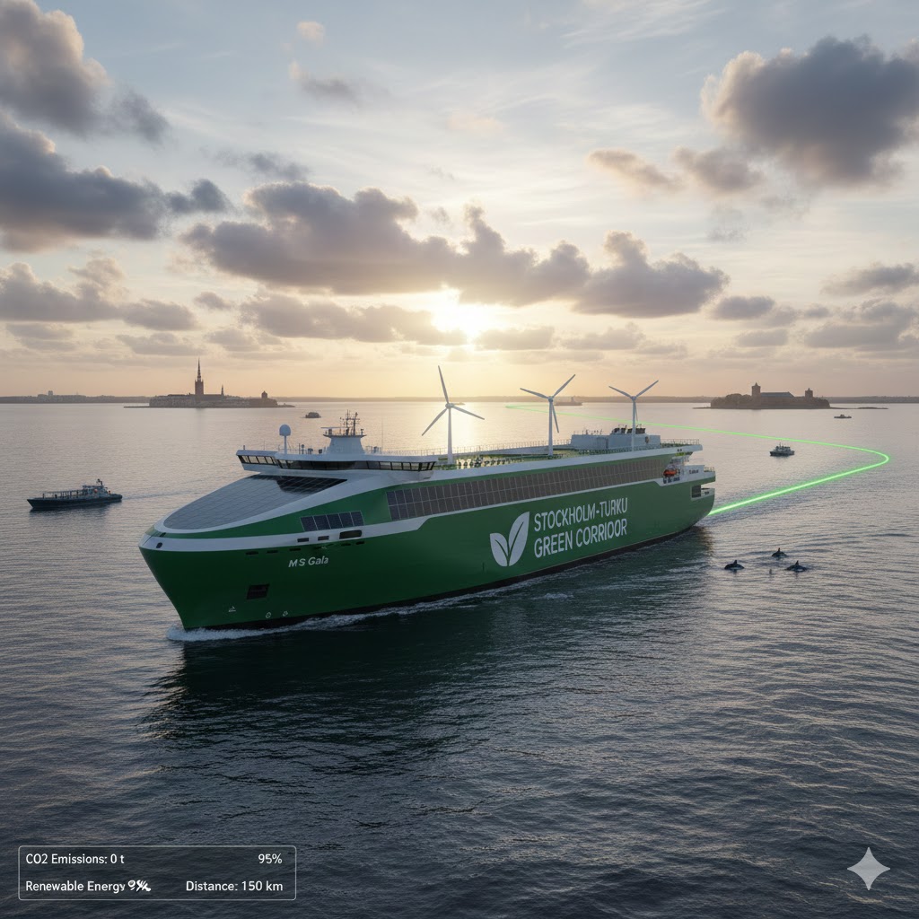 The Stockholm–Turku Green Corridor: A Blueprint for Decarbonizing Global Shipping