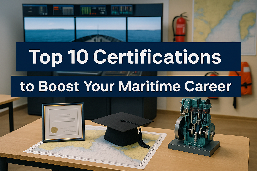Top 10 Certifications to Boost Your Maritime Career
