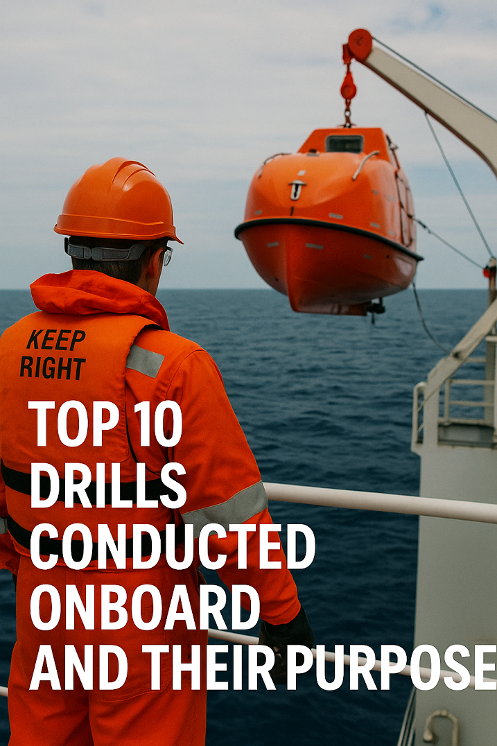 Top 10 Drills Conducted Onboard Ships and Their Purposes
