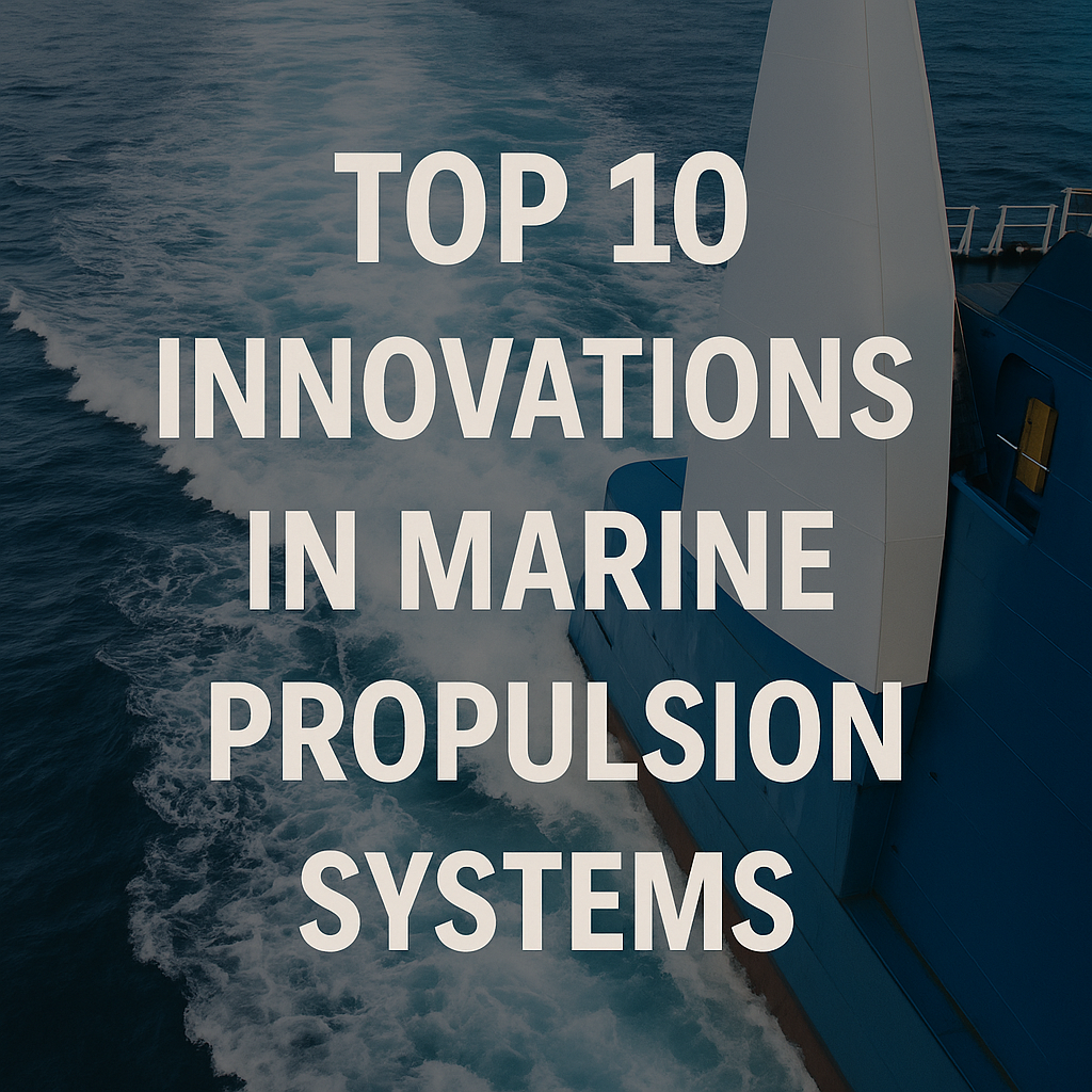 Top 10 Innovations in Marine Propulsion Systems