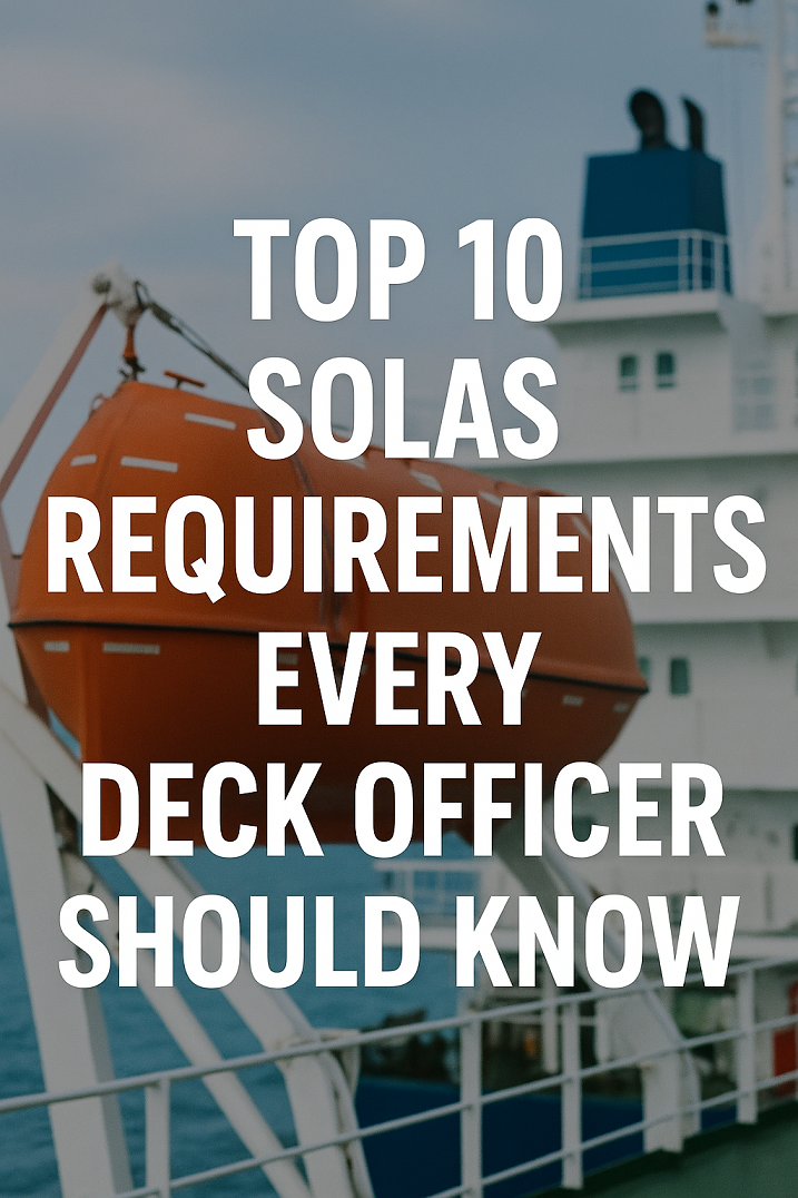 Top 10 SOLAS Requirements Every Deck Officer Should Know