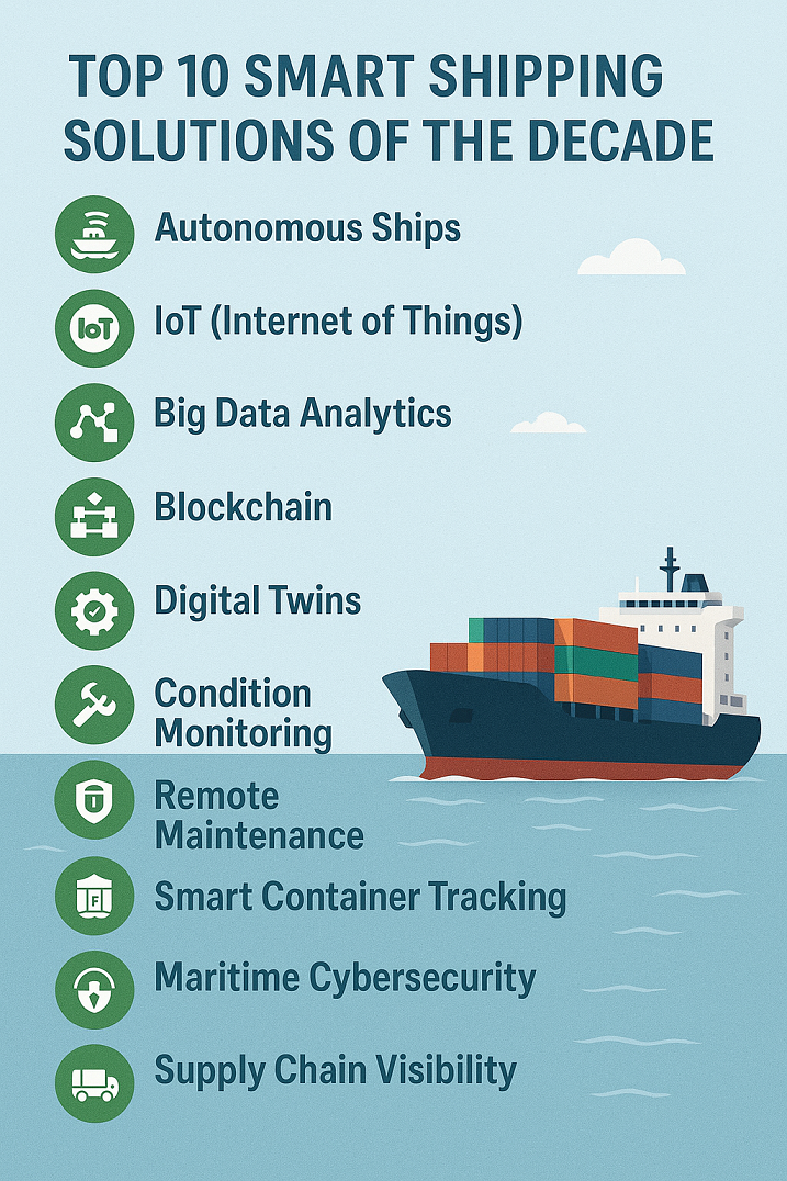 Top 10 Smart Shipping Solutions of the Decade: Navigating the Digital Seas