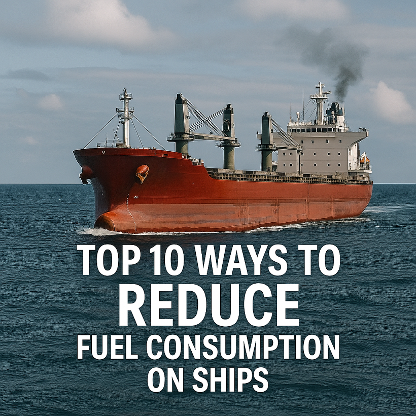 Top 10 Ways to Reduce Fuel Consumption on Ships