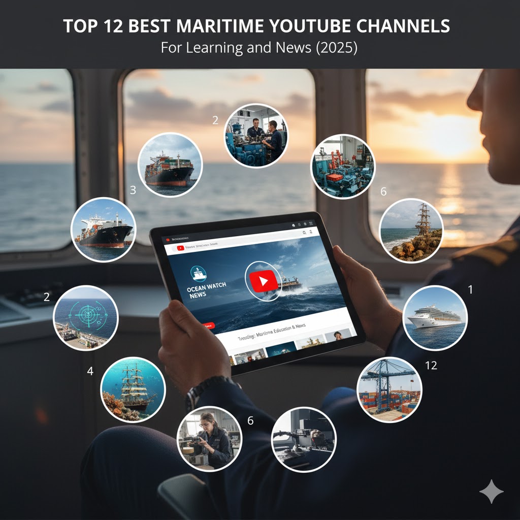 Top 12 Best Maritime YouTube Channels for Learning and News (2025)