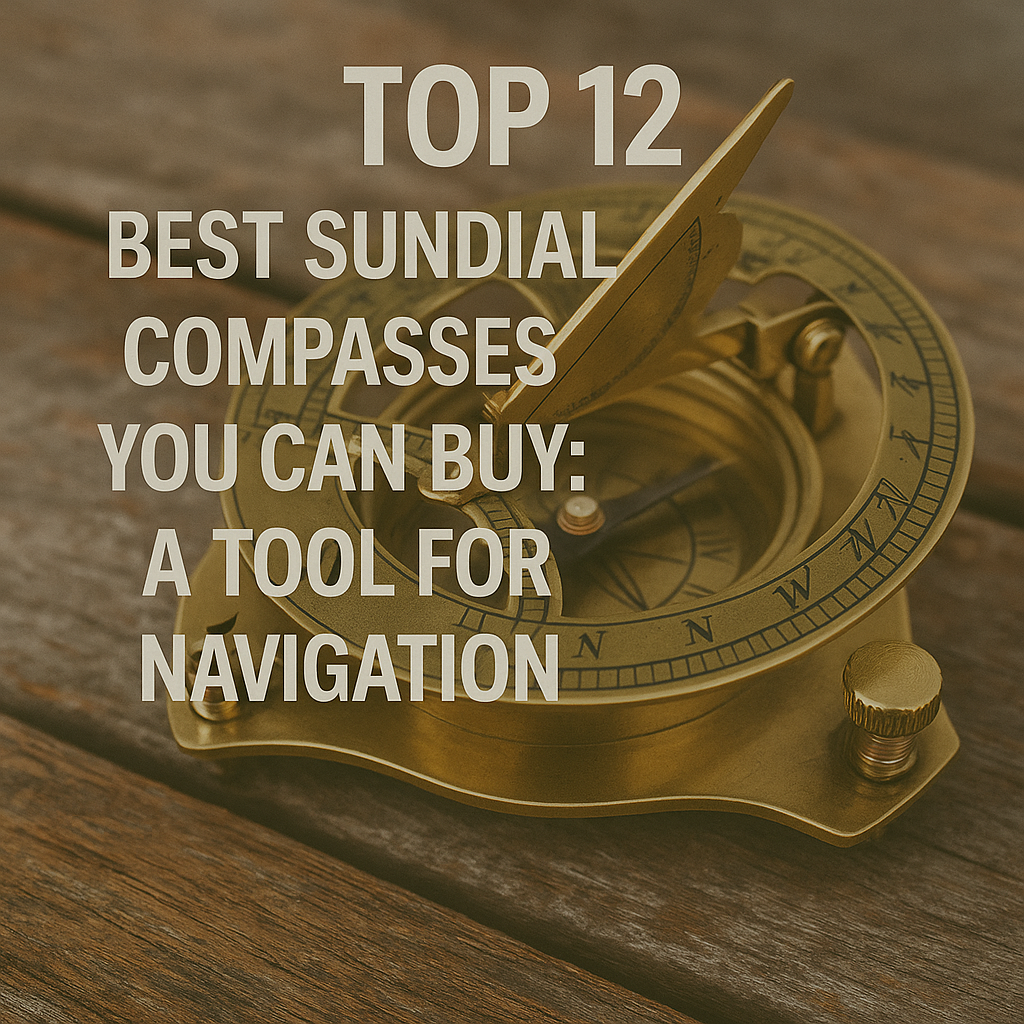 Top 12 Best Sundial Compasses You Can Buy: A Timeless Tool for Navigation