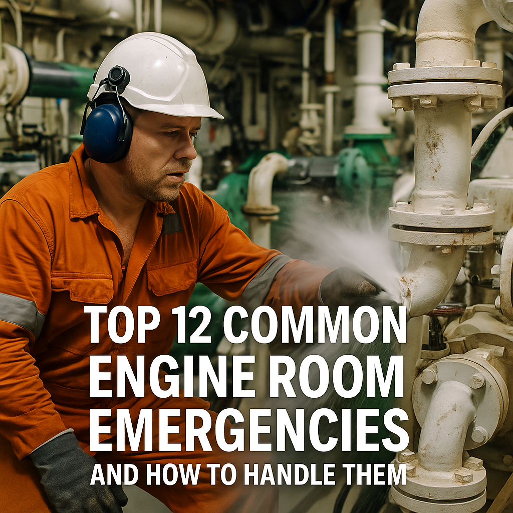 Top 12 Common Engine Room Emergencies and How to Handle Them