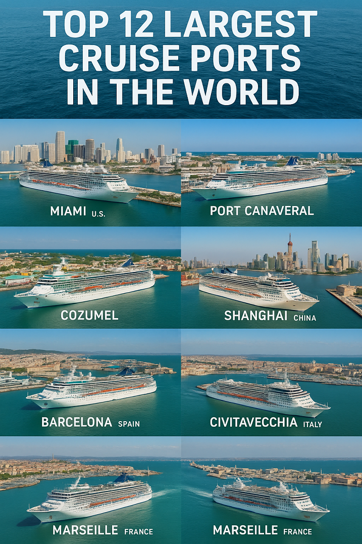 Top 12 Largest Cruise Ports in the World: Global Gateways for Modern Tourism
