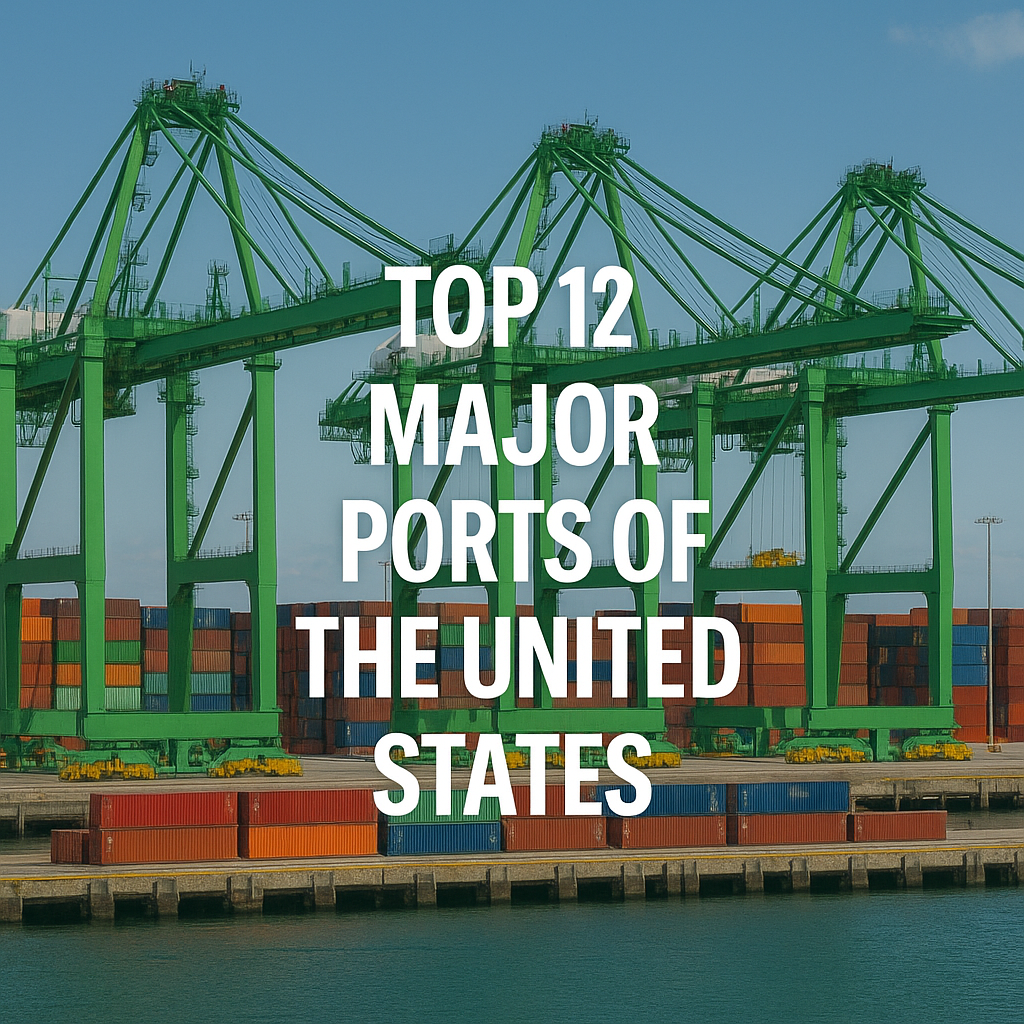 Top 12 Major Ports of the United States