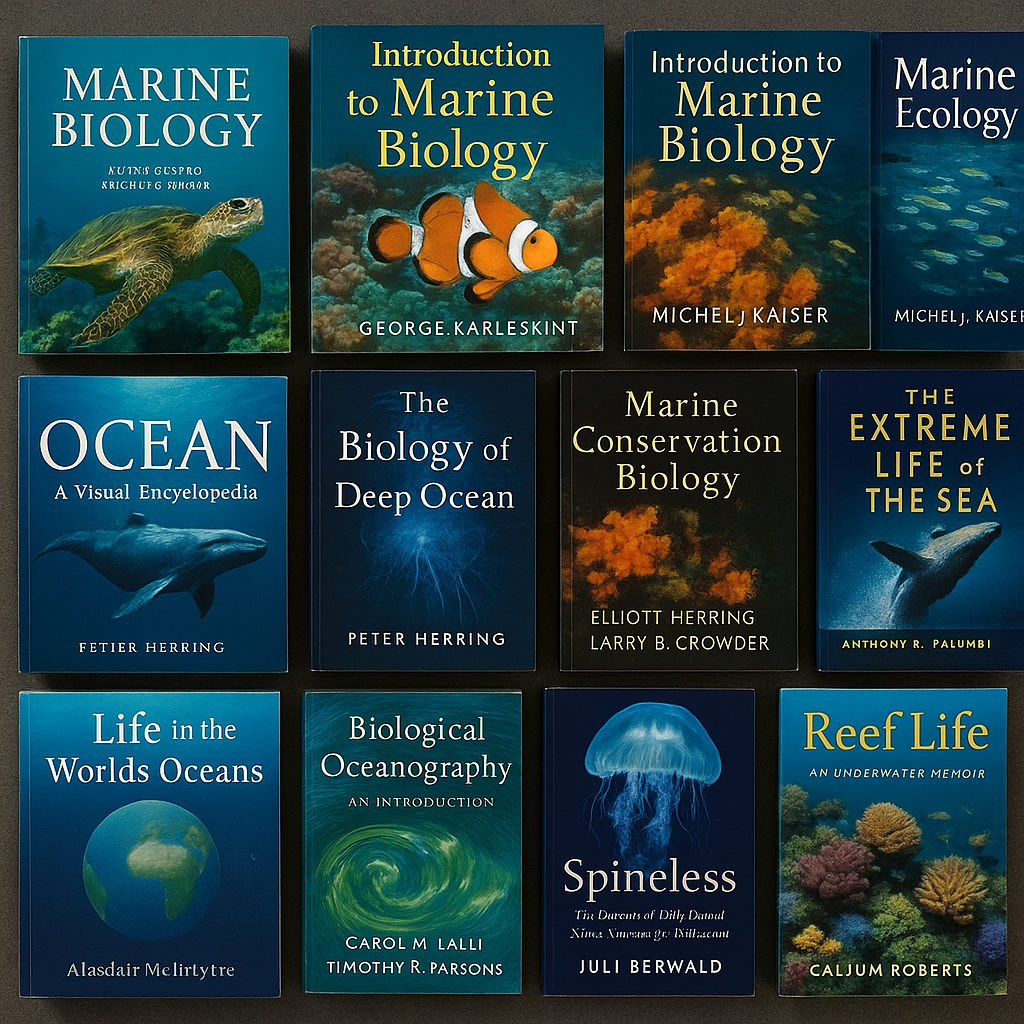 Top 12 Marine Biology Books: A Guide for Professionals and Ocean Lovers
