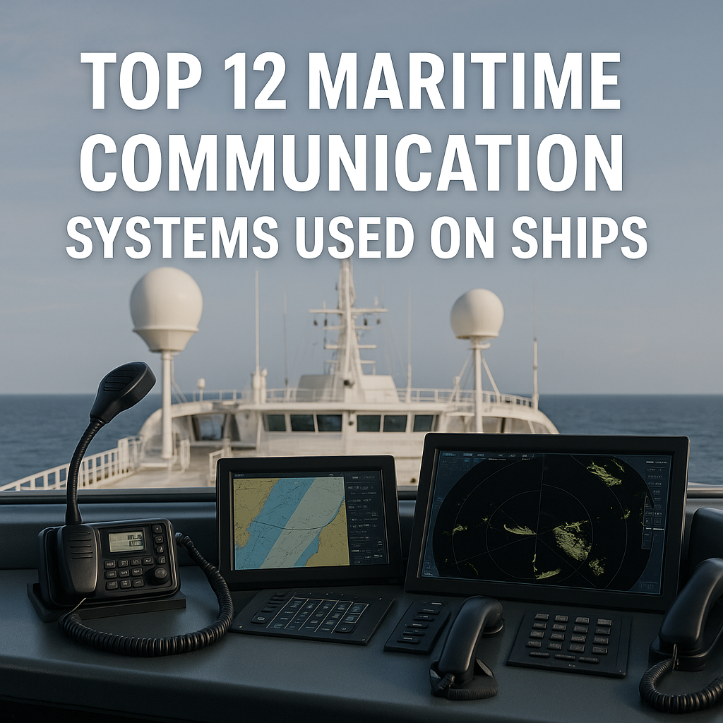 Top 12 Maritime Communication Systems Used on Ships